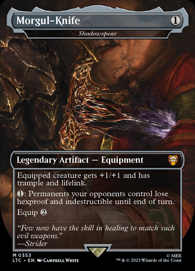 Punhal de Morgul / Morgul-Knife - Magic: The Gathering - MoxLand