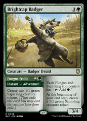 Brightcap Badger - Magic: The Gathering - MoxLand