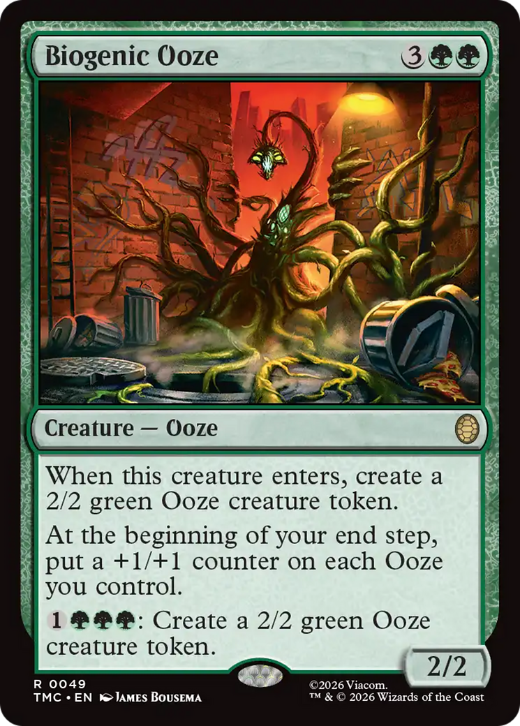 Lodo Biogenico / Biogenic Ooze - Magic: The Gathering - MoxLand