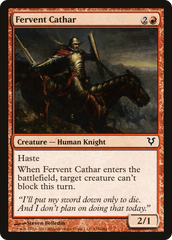 Cátaro Fervoroso / Fervent Cathar - Magic: The Gathering - MoxLand