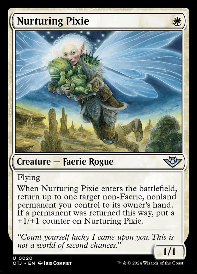 Sílfide Acalentadora / Nurturing Pixie - Magic: The Gathering - MoxLand