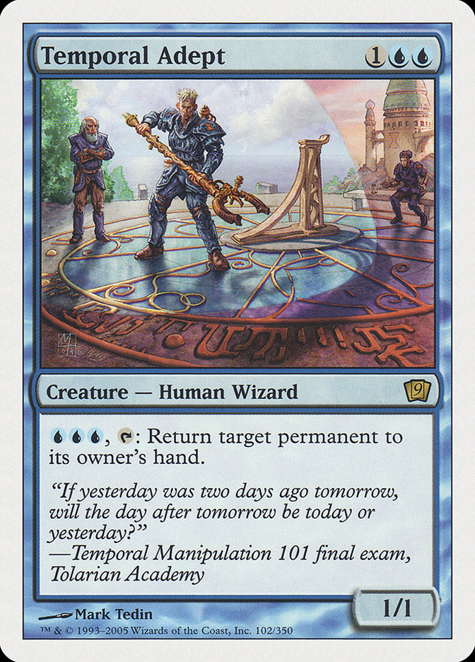 Adepto Temporal / Temporal Adept - Magic: The Gathering - MoxLand