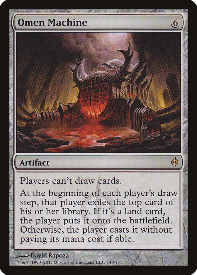 Máquina do Agouro / Omen Machine - Magic: The Gathering - MoxLand