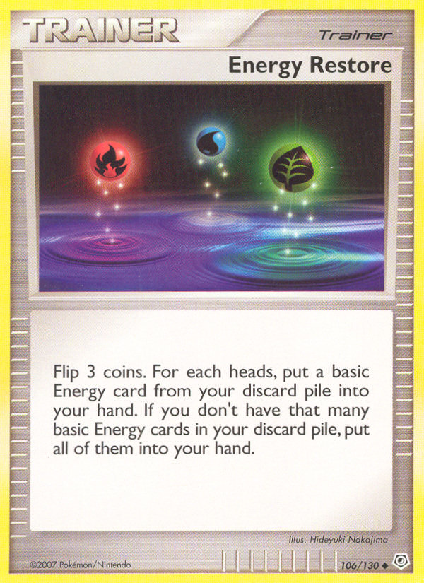Energy Restore - MoxLand - MoxLand