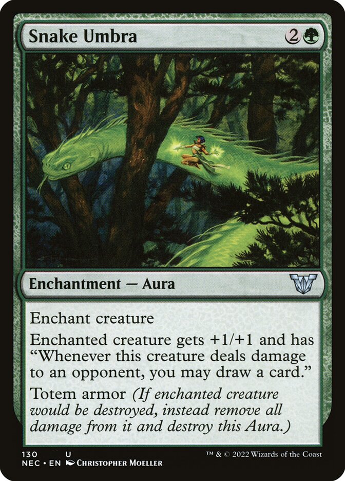 Sombra de Cobra / Snake Umbra - Magic: The Gathering - MoxLand