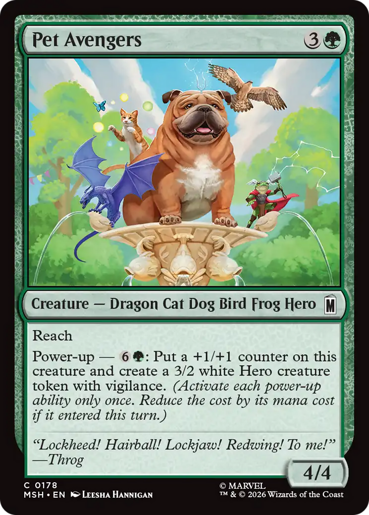 Pet Avengers - Magic: The Gathering - MoxLand