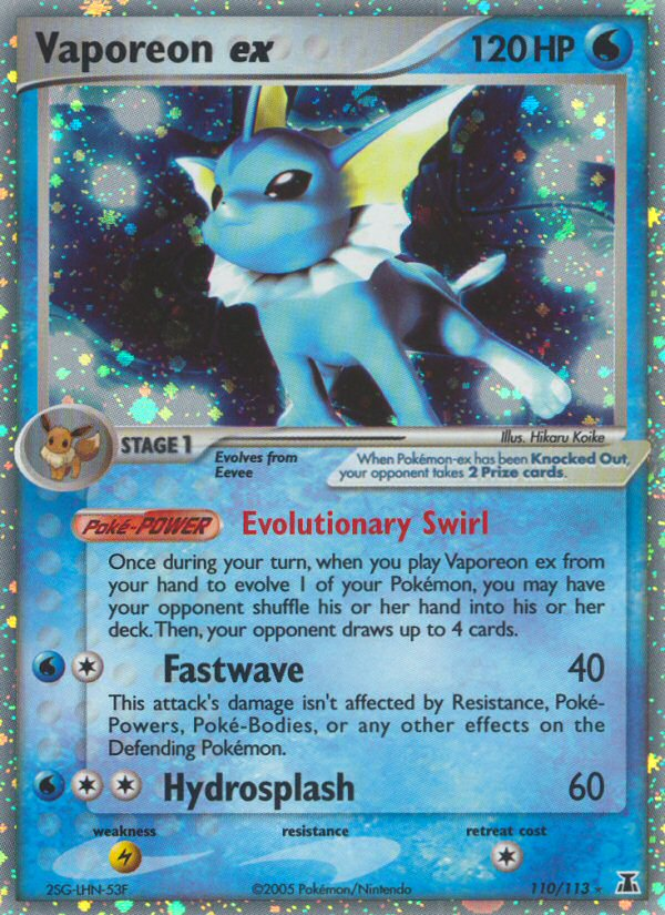 Vaporeon ex - MoxLand - MoxLand
