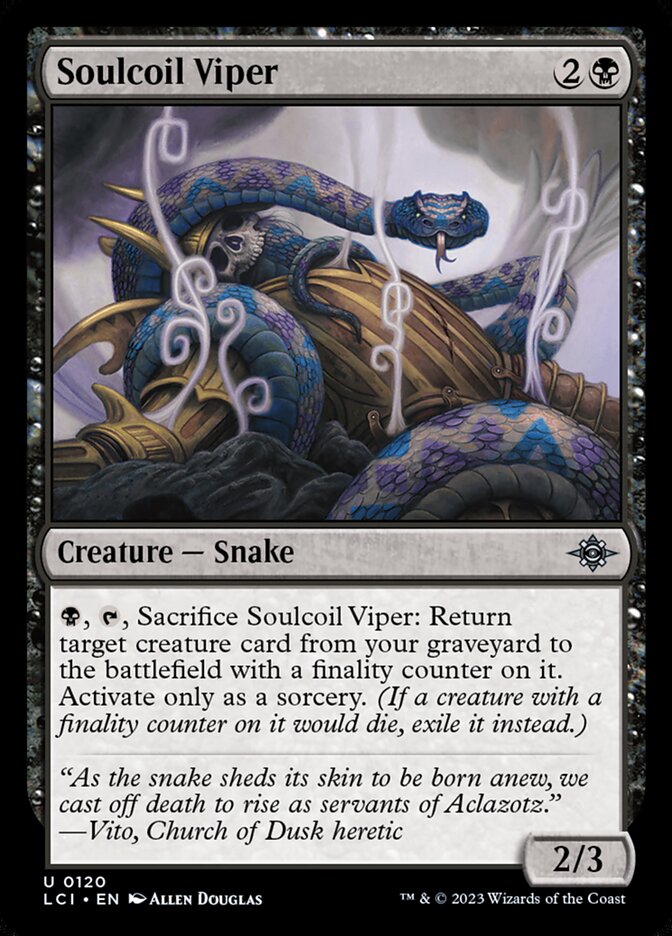 Víbora Espiralma / Soulcoil Viper - Magic: The Gathering - MoxLand