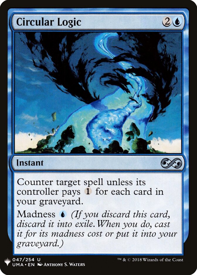 Lógica Circular / Circular Logic - Magic: The Gathering - MoxLand