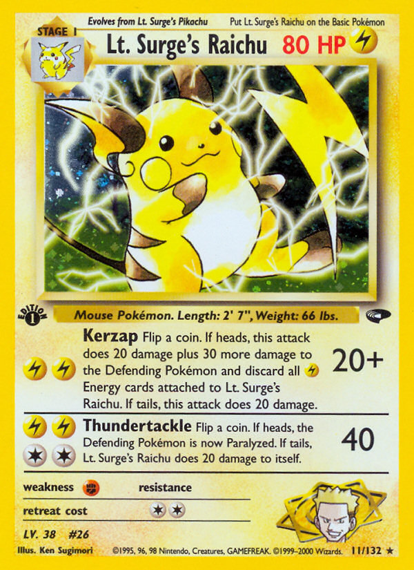 Lt. Surge's Raichu - MoxLand - MoxLand