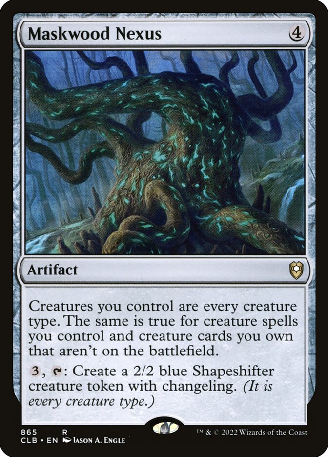 Nexo do Bosque das Máscaras / Maskwood Nexus - Magic: The Gathering - MoxLand