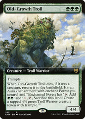 Trol Vetusto / Old-Growth Troll - Magic: The Gathering - MoxLand