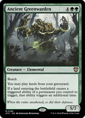 Guardião da Flora Ancestral / Ancient Greenwarden - Magic: The Gathering - MoxLand