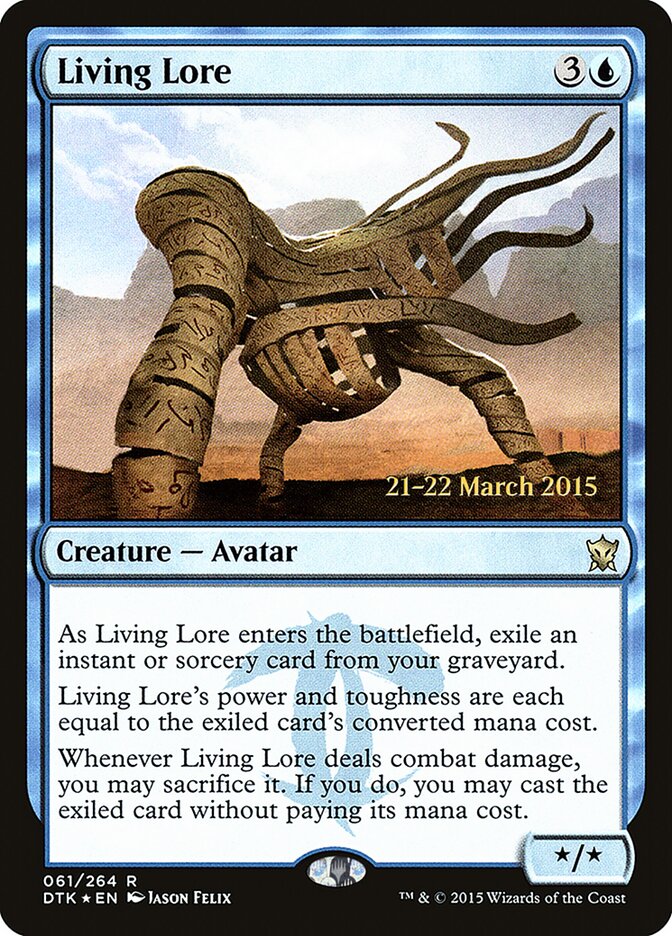 Conhecimento Vivo / Living Lore - Magic: The Gathering - MoxLand