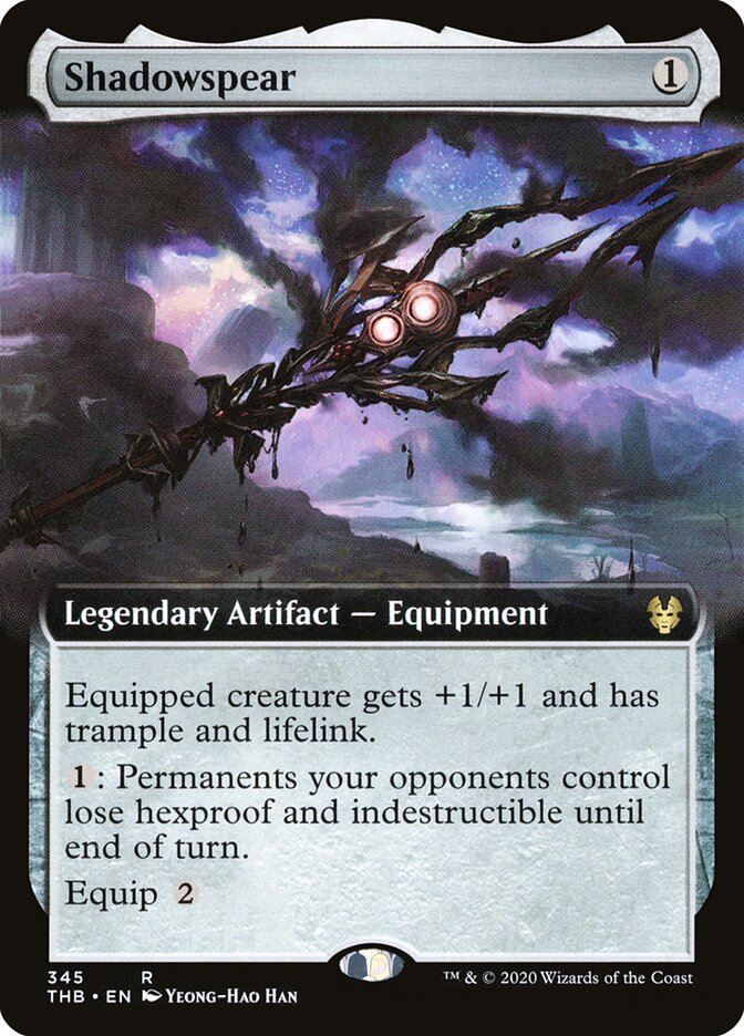 Lança Sombria / Shadowspear - Magic: The Gathering - MoxLand