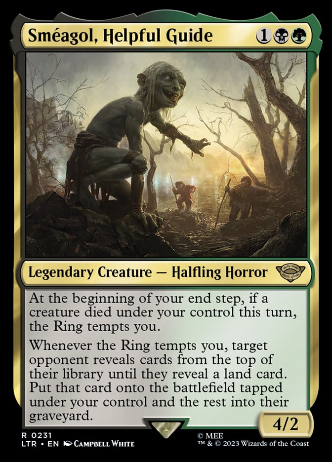 Sméagol, Guia Solícito / Sméagol, Helpful Guide - Magic: The Gathering - MoxLand