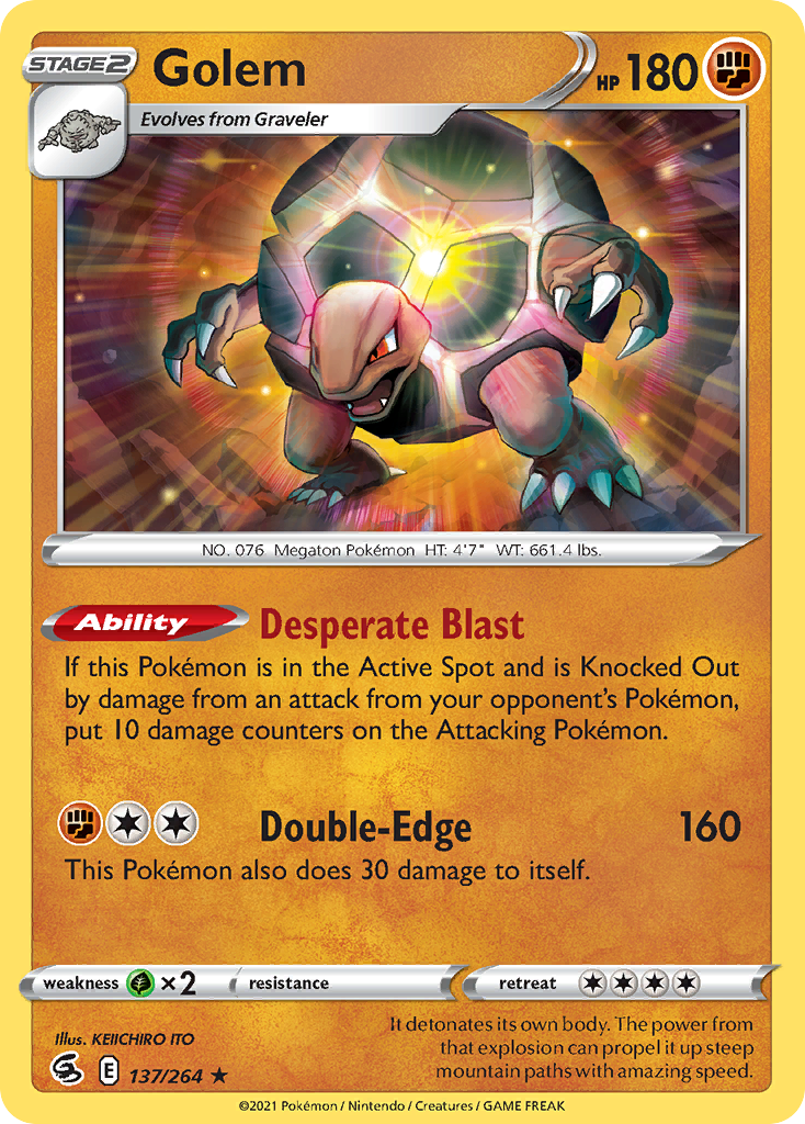 Golem - Pokémon TCG - MoxLand