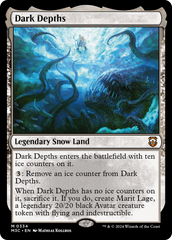 Abismo Sombrio / Dark Depths - Magic: The Gathering - MoxLand