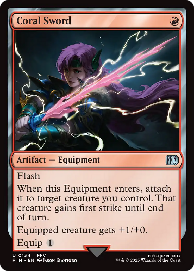 Espada Coral / Coral Sword - Magic: The Gathering - MoxLand