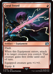 Espada Coral / Coral Sword - Magic: The Gathering - MoxLand