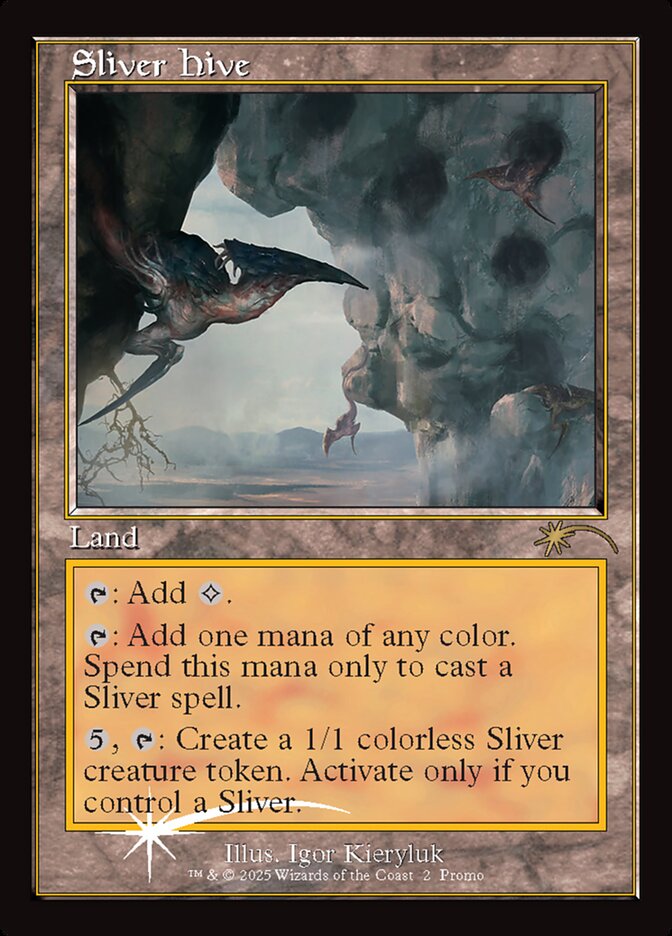 Colônia de Fractius / Sliver Hive - Magic: The Gathering - MoxLand