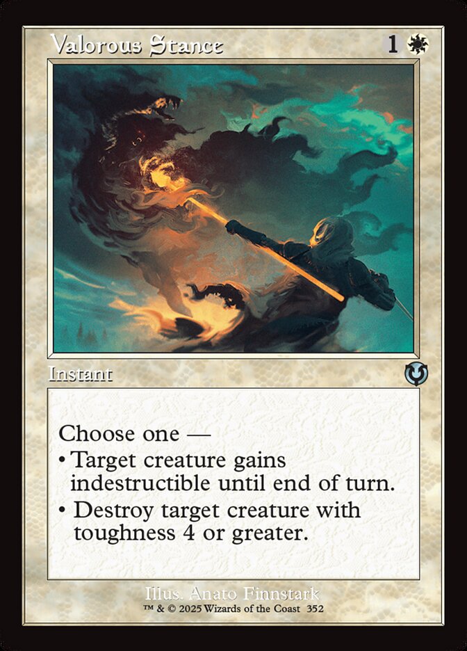 Postura Valente / Valorous Stance - Magic: The Gathering - MoxLand