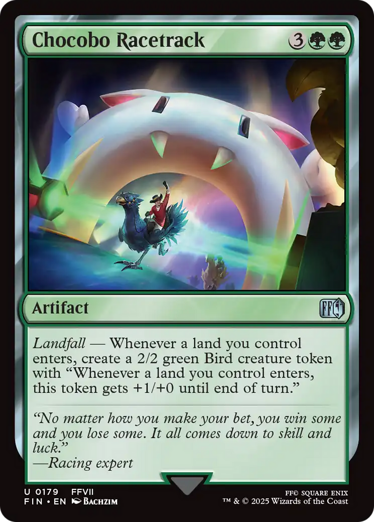 Chocódromo / Chocobo Racetrack - Magic: The Gathering - MoxLand