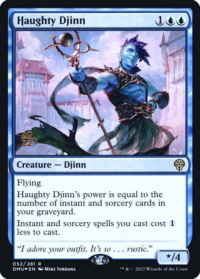 Gênio Arrogante / Haughty Djinn - Magic: The Gathering - MoxLand