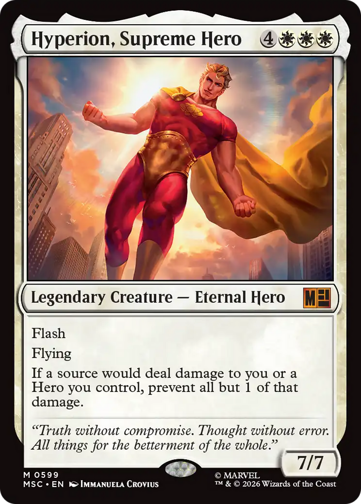 Hyperion, Supreme Hero - Magic: The Gathering - MoxLand