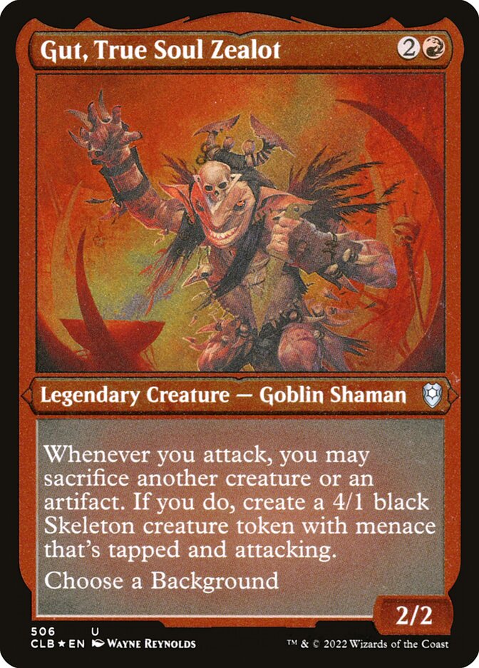 Gut, Zelote Alma Verdadeira / Gut, True Soul Zealot - Magic: The Gathering - MoxLand