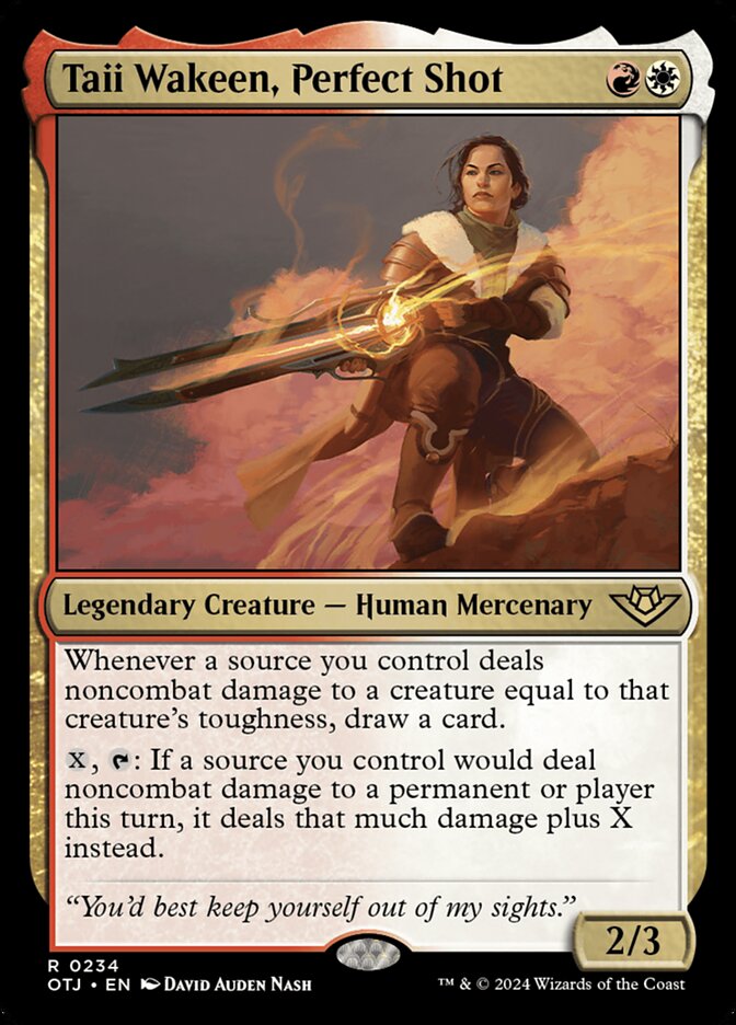 Taii Wakeen, Mira Perfeita / Taii Wakeen, Perfect Shot - Magic: The Gathering - MoxLand