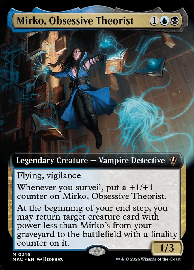 Mirko, Obsessive Theorist - Magic: The Gathering - MoxLand