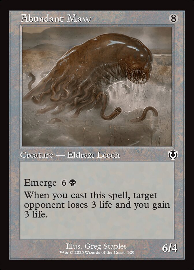Gorja Abundante / Abundant Maw - Magic: The Gathering - MoxLand