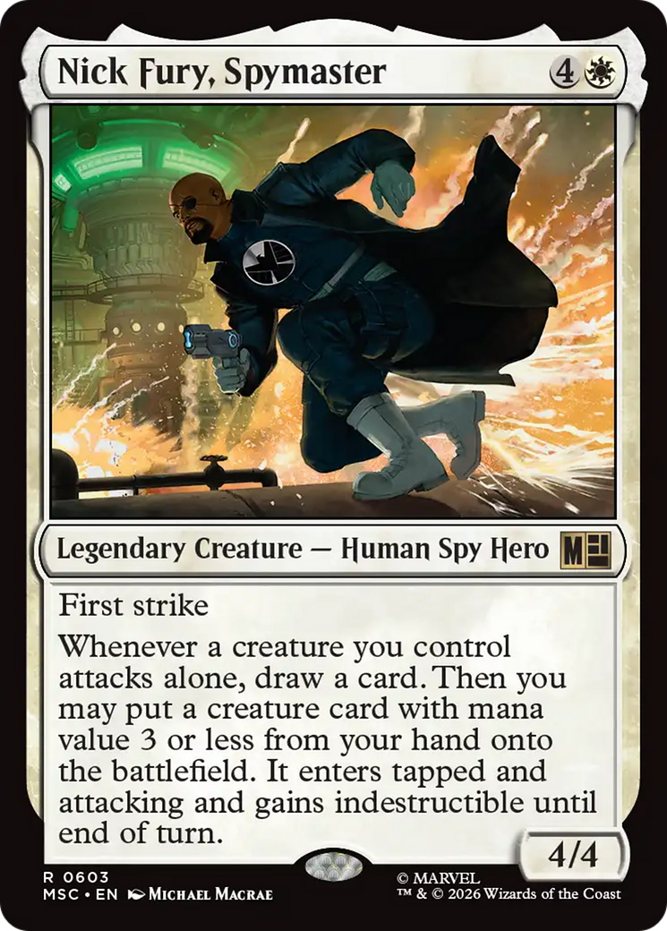 Nick Fury, Spymaster - Magic: The Gathering - MoxLand