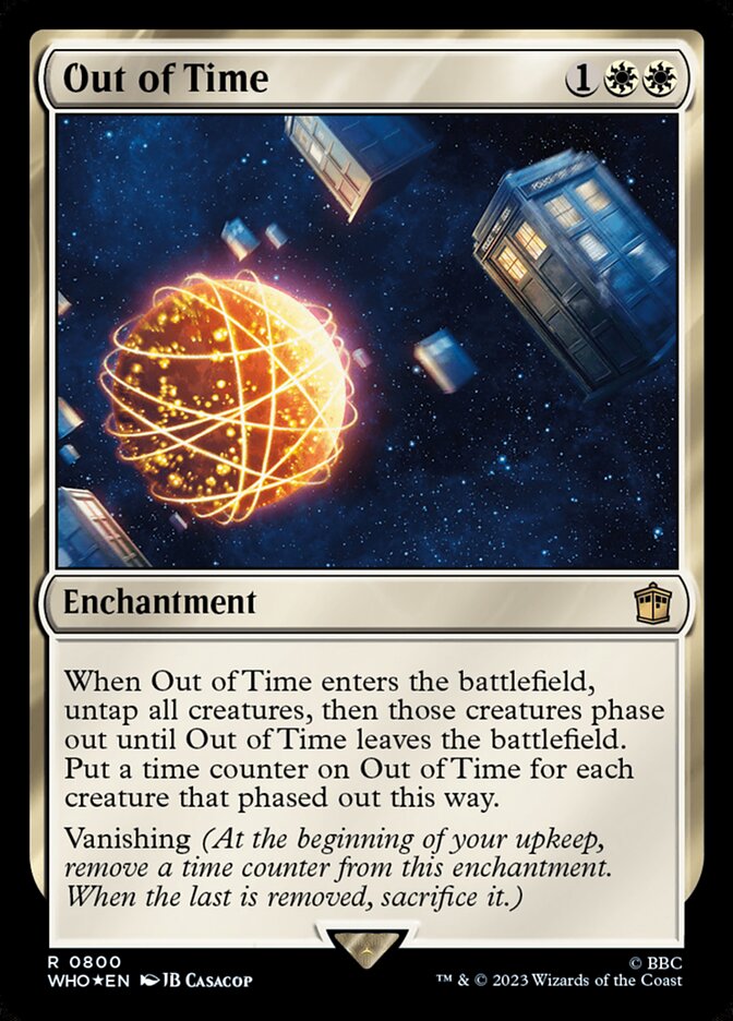 Fora do Tempo / Out of Time - Magic: The Gathering - MoxLand