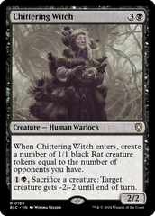 Bruxa Chiadora / Chittering Witch - Magic: The Gathering - MoxLand