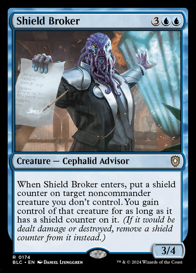 Mediador do Escudo / Shield Broker - Magic: The Gathering - MoxLand