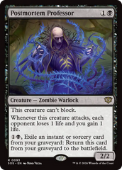Postmortem Professor - Magic: The Gathering - MoxLand