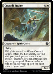 Custodi Escudeira / Custodi Squire - Magic: The Gathering - MoxLand