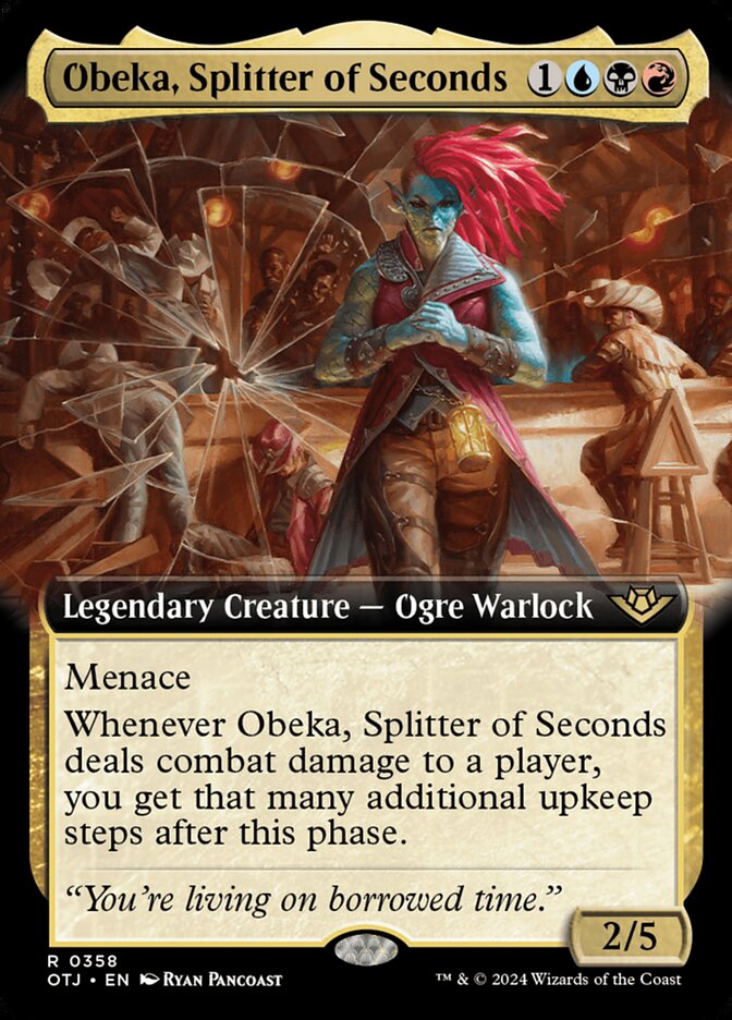 Obeka, Fracionadora de Segundos / Obeka, Splitter of Seconds - Magic: The Gathering - MoxLand