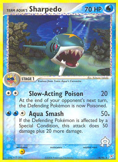 Sharpedo da Equipe Aqua / Team Aqua's Sharpedo - MoxLand - MoxLand