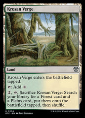 Orla Krosana / Krosan Verge - Magic: The Gathering - MoxLand