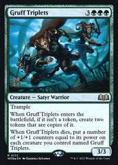 Trigêmeos Rudes / Gruff Triplets - Magic: The Gathering - MoxLand