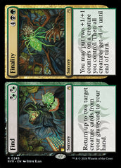 Sentir / Sentido / Find / Finality - Magic: The Gathering - MoxLand
