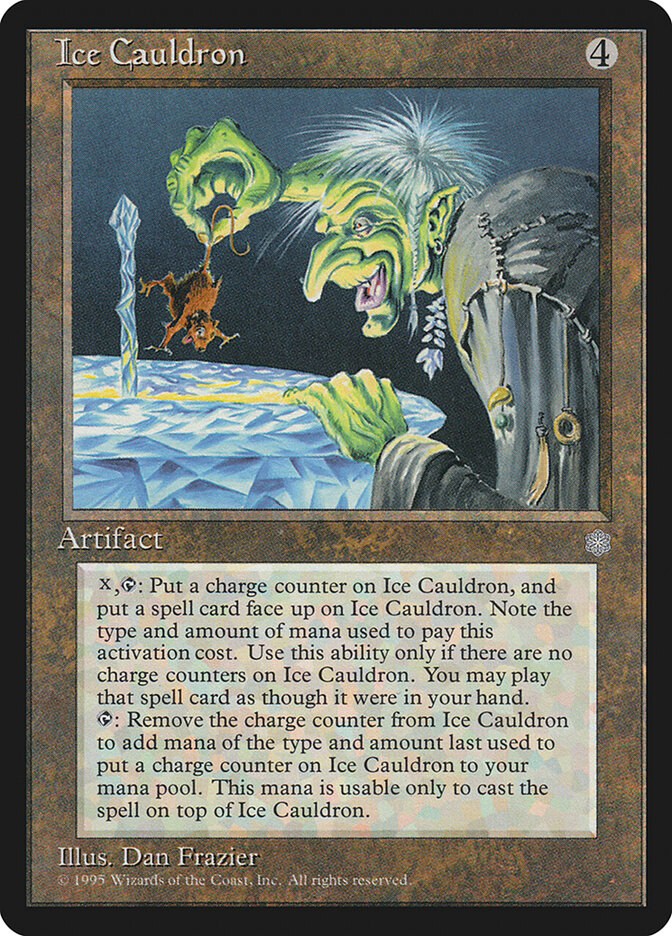 Caldeirão de Gelo / Ice Cauldron - Magic: The Gathering - MoxLand
