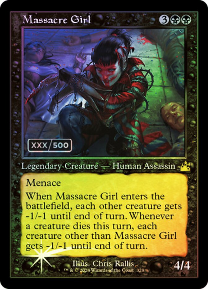 Garota-massacre / Massacre Girl - Magic: The Gathering - MoxLand