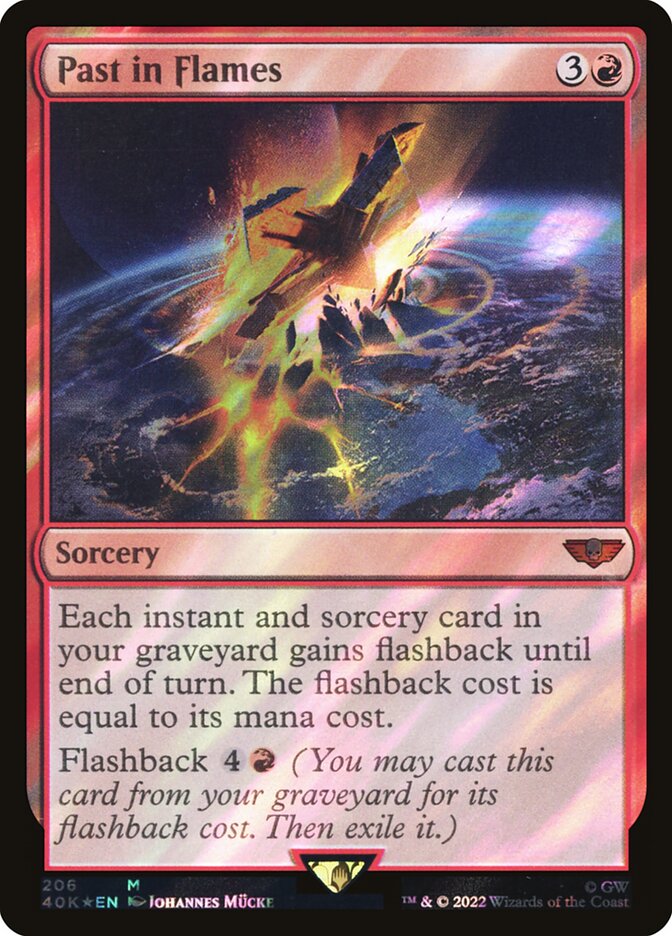 Passado em Chamas / Past in Flames - Magic: The Gathering - MoxLand