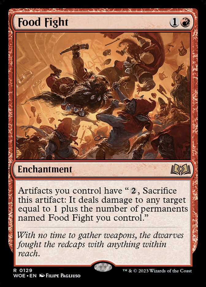 Guerra de Comida / Food Fight - Magic: The Gathering - MoxLand