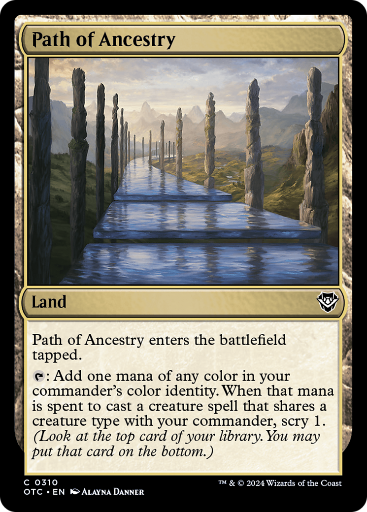 Caminho da Ascendência / Path of Ancestry - Magic: The Gathering - MoxLand