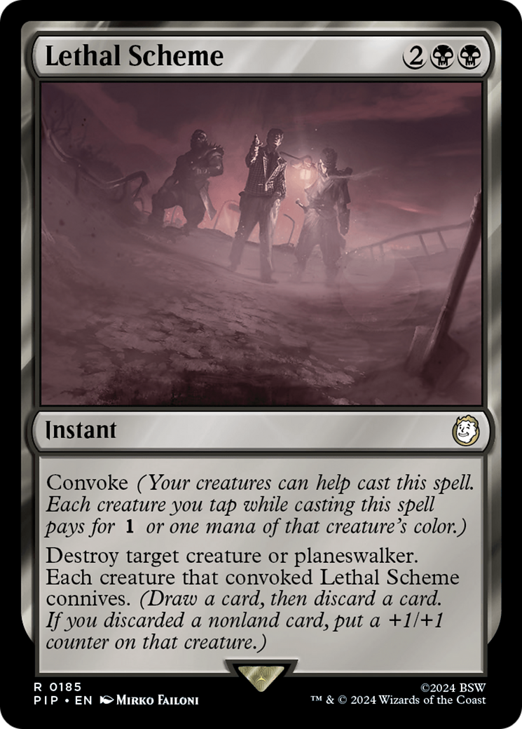 Esquema Letal / Lethal Scheme - Magic: The Gathering - MoxLand
